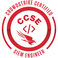 CrowdStrike Certified SIEM Engineer (CCSE) badge